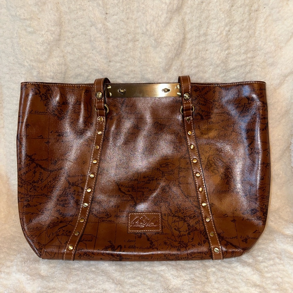 Patricia Nash Brown Leather Bag